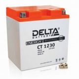 Мото-аккумулятор DELTA AGM CT1230/YIX30L, YB30L-B